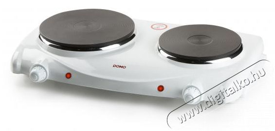 Domo DO310KP elektromos főzőlap, dupla Konyhai termékek - Sütő-főzőlap, tűzhely (szabadonálló) - Elektromos főzőlap (szabadonálló) - 400227