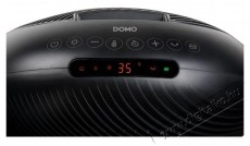 Domo DO7349H turbo kerámia hősugárzó állvánnyal 2000 W Háztartás / Otthon / Kültér - Fűtés - Hősugárzó / fűtőtest - 398952