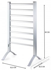 Domo DO7117DR törölközőszárítós radiátor Háztartás / Otthon / Kültér - Fűtés - Hősugárzó / fűtőtest - 524651