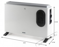 Domo DO7351CH Elektromos konvektor Háztartás / Otthon / Kültér - Fűtés - Konvektor - 524653