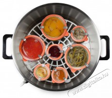 Domo DO42326PC Konyhai kisgép (sütés / főzés / hűtés / ételkészítés) Konyhai termékek - Konyhai kisgép (sütés / főzés / hűtés / ételkészítés) - Légkeveréses főzőgép / elektromos kukta / multifunkciós sütő - 523452