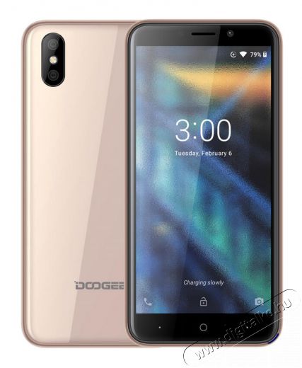 Doogee X50 8GB Dual SIM okostelefon - arany Egyéb - Nem forgalmazzuk ! - 340296