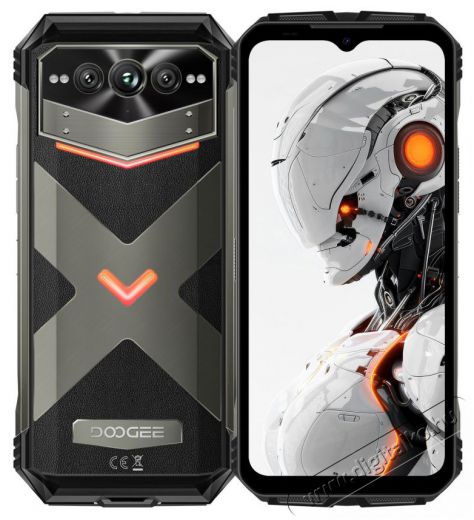 Doogee V Max Pro 5G 12GB / 512GB Pewter Gray Mobil / Kommunikáció / Smart - Strapabíró mobiltelefon - 527145