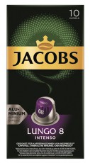 Douwe Egberts Jacobs Lungo 8 Intenso 10 db kávékapszula Konyhai termékek - Kávéfőző / kávéörlő / kiegészítő - Kávé kapszula / pod / szemes / őrölt kávé - 393749