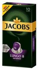 Douwe Egberts Jacobs Lungo 8 Intenso 10 db kávékapszula Konyhai termékek - Kávéfőző / kávéörlő / kiegészítő - Kávé kapszula / pod / szemes / őrölt kávé - 393749