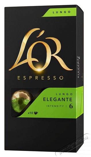 Douwe Egberts LOR Lungo Elegante Nespresso kompatibilis 10 db k&aacute;v&eacute;kapszula Konyhai term&eacute;kek - K&aacute;v&eacute;főző / k&aacute;v&eacute;&ouml;rlő / kieg&eacute;sz&iacute;tő - K&aacute;v&eacute; kapszula / pod / szemes / őr&ouml;lt k&aacute;v&eacute; - 393755