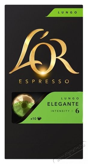 Douwe Egberts LOR Lungo Elegante Nespresso kompatibilis 10 db k&aacute;v&eacute;kapszula Konyhai term&eacute;kek - K&aacute;v&eacute;főző / k&aacute;v&eacute;&ouml;rlő / kieg&eacute;sz&iacute;tő - K&aacute;v&eacute; kapszula / pod / szemes / őr&ouml;lt k&aacute;v&eacute; - 393755