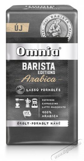 Douwe Egberts Omnia Barista Editions Arabica 225 g pörkölt-őrölt kávé Konyhai termékek - Kávéfőző / kávéörlő / kiegészítő - Kávé kapszula / pod / szemes / őrölt kávé - 393750