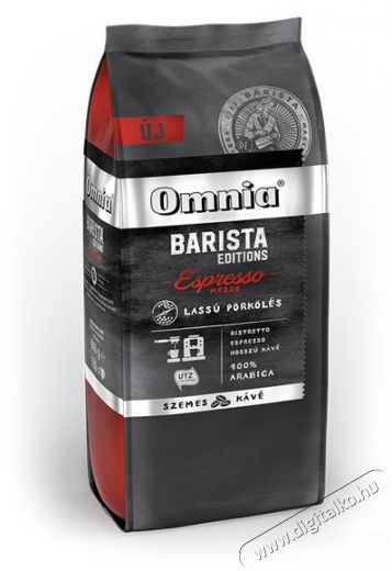 Douwe Egberts Omnia Barista Editions Espresso Mezzo 900 g szemes kávé Konyhai termékek - Kávéfőző / kávéörlő / kiegészítő - Kávé kapszula / pod / szemes / őrölt kávé - 393452