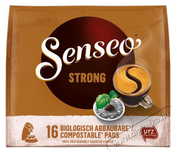 Douwe Egberts Senseo Strong 16 db Kávépárna Konyhai termékek - Kávéfőző / kávéörlő / kiegészítő - Kávé kapszula / pod / szemes / őrölt kávé - 393754