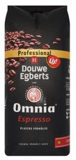 Douwe Egberts Omnia Espresso 1000 g szemes kávé Konyhai termékek - Kávéfőző / kávéörlő / kiegészítő - Kávé kapszula / pod / szemes / őrölt kávé - 398644