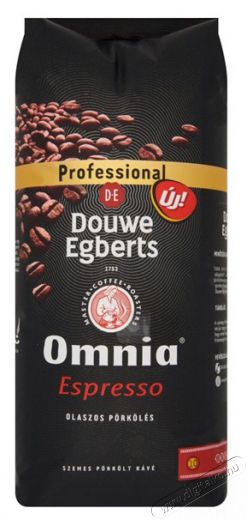 Douwe Egberts Omnia Espresso 1000 g szemes kávé Konyhai termékek - Kávéfőző / kávéörlő / kiegészítő - Kávé kapszula / pod / szemes / őrölt kávé - 398644