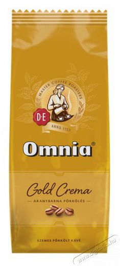 Douwe Egberts Omnia Gold 1000 g szemes kávé Konyhai termékek - Kávéfőző / kávéörlő / kiegészítő - Kávé kapszula / pod / szemes / őrölt kávé - 398588