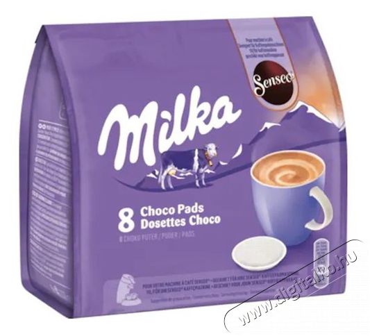 Douwe Egberts Senseo Cappuccino Milka 8 db forró csokoládé párna Konyhai termékek - Kávéfőző / kávéörlő / kiegészítő - Kávé kapszula / pod / szemes / őrölt kávé - 394135