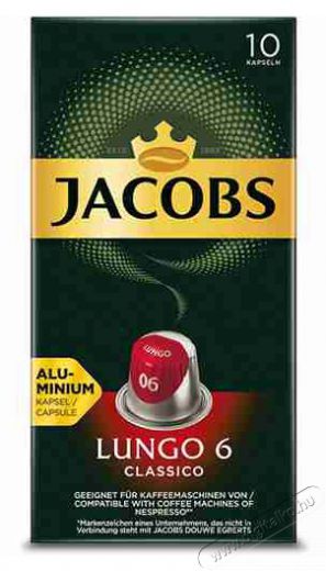Douwe Egberts Jacobs Lungo Classico 10 db kávékapszula Konyhai termékek - Kávéfőző / kávéörlő / kiegészítő - Kávé kapszula / pod / szemes / őrölt kávé - 393396