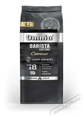 Douwe Egberts Omnia Barista Editions Cremoso 900 g Szemes kávé Konyhai termékek - Kávéfőző / kávéörlő / kiegészítő - Kávé kapszula / pod / szemes / őrölt kávé - 393451