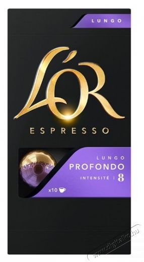 Douwe Egberts LOR Lungo Profondo 10 db k&aacute;v&eacute;kapszula Konyhai term&eacute;kek - K&aacute;v&eacute;főző / k&aacute;v&eacute;&ouml;rlő / kieg&eacute;sz&iacute;tő - K&aacute;v&eacute; kapszula / pod / szemes / őr&ouml;lt k&aacute;v&eacute; - 436627