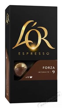 Douwe Egberts LOR Espresso Forza 10 db k&aacute;v&eacute;kapszula Konyhai term&eacute;kek - K&aacute;v&eacute;főző / k&aacute;v&eacute;&ouml;rlő / kieg&eacute;sz&iacute;tő - K&aacute;v&eacute; kapszula / pod / szemes / őr&ouml;lt k&aacute;v&eacute; - 438965
