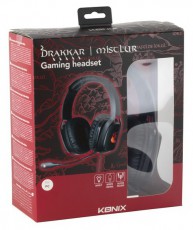 Drakkar Mistlur 2.0 gamer headset Audio-Video / Hifi / Multimédia - Fül és Fejhallgatók - Fejhallgató mikrofonnal / headset - 496875