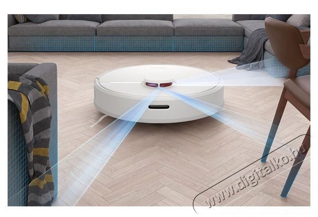 DREAME Xiaomi D9 Pro Smart feh&eacute;r robotporsz&iacute;v&oacute; H&aacute;ztart&aacute;s / Otthon / K&uuml;lt&eacute;r - Porsz&iacute;v&oacute; / takar&iacute;t&oacute;g&eacute;p - Robotporsz&iacute;v&oacute; - 427476