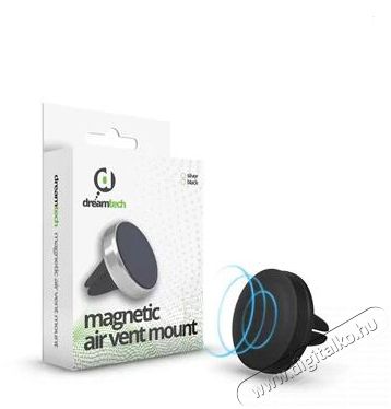 DREAMTECH 118755 univerz&aacute;lis szellőzőr&aacute;csba illeszthető fekete m&aacute;gneses aut&oacute;s telefontart&oacute; Aut&oacute;hifi / Aut&oacute; felszerel&eacute;s - Aut&oacute;s tart&oacute; - 478167