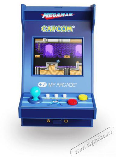 DREAMGEAR My Arcade DGUNL-4188 Mega Man Nano Player Pro Retro Arcade 4.8 Hordozható Játékkonzol Iroda és számítástechnika - Egyéb számítástechnikai termék - 498063