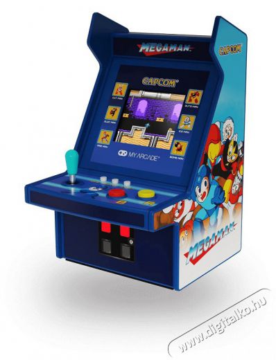 DREAMGEAR My Arcade DGUNL-4189 Mega Man Micro Player Pro Retro Arcade 6.75 Hordozható Játékkonzol Iroda és számítástechnika - Egyéb számítástechnikai termék - 498061
