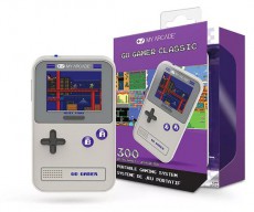 DREAMGEAR My Arcade DGUN-3910 Go Gamer Classic 300in1 szürke-lila hordozható kézikonzol Iroda és számítástechnika - Játék konzol - Kontroller - 499129