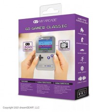 DREAMGEAR My Arcade DGUN-3910 Go Gamer Classic 300in1 szürke-lila hordozható kézikonzol Iroda és számítástechnika - Játék konzol - Kontroller - 499129