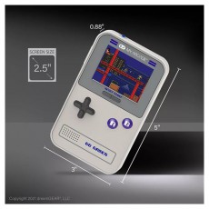 DREAMGEAR My Arcade DGUN-3910 Go Gamer Classic 300in1 szürke-lila hordozható kézikonzol Iroda és számítástechnika - Játék konzol - Kontroller - 499129
