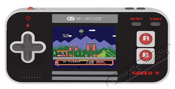 DREAMGEAR My Arcade DGUN-3911 Gamer V Classic 220in1 fekete-piros hordozhat&oacute; k&eacute;zikonzol Iroda &eacute;s sz&aacute;m&iacute;t&aacute;stechnika - J&aacute;t&eacute;k konzol - Kontroller - 499121