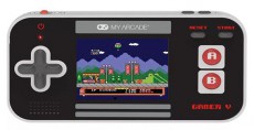 DREAMGEAR My Arcade DGUN-3911 Gamer V Classic 220in1 fekete-piros hordozható kézikonzol Iroda és számítástechnika - Játék konzol - Kontroller - 499121