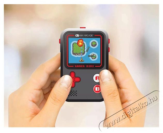 DREAMGEAR My Arcade DGUN-3925 Gamer Mini Classic 160in1 fekete-piros hordozhat&oacute; k&eacute;zikonzol Iroda &eacute;s sz&aacute;m&iacute;t&aacute;stechnika - J&aacute;t&eacute;k konzol - Kontroller - 499117