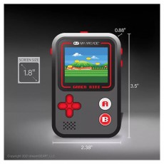 DREAMGEAR My Arcade DGUN-3925 Gamer Mini Classic 160in1 fekete-piros hordozhat&oacute; k&eacute;zikonzol Iroda &eacute;s sz&aacute;m&iacute;t&aacute;stechnika - J&aacute;t&eacute;k konzol - Kontroller - 499117