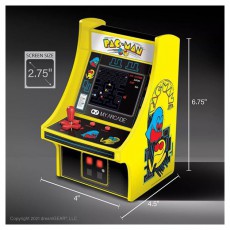 DREAMGEAR My Arcade DGUNL-3220 Pac-Man Micro Player Retro Arcade 6.75 hordozható játékkonzol Iroda és számítástechnika - Játék konzol - Kontroller - 499142