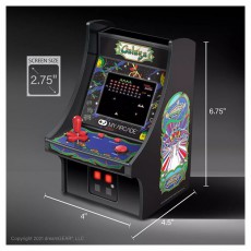 DREAMGEAR My Arcade DGUNL-3222 Galaga Micro Player Retro Arcade 6.75 hordozható játékkonzol Iroda és számítástechnika - Játék konzol - Kiegészítő - 499143
