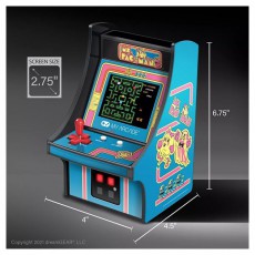 DREAMGEAR My Arcade DGUNL-3230 Ms. Pac-Man Micro Player Retro Arcade 6.75 hordozható játékkonzol Iroda és számítástechnika - Játék konzol - Kontroller - 499144