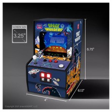 DREAMGEAR My Arcade DGUNL-3279 Space Invaders Micro Player Retro Arcade 6.75 hordozható játékkonzol Iroda és számítástechnika - Játék konzol - Kontroller - 499149