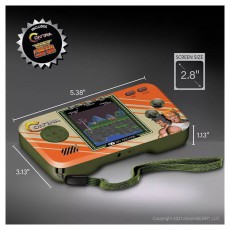 DREAMGEAR My Arcade DGUNL-3281 Contra 2in1 Premium Edition Pocket Player hordozható kézikonzol Iroda és számítástechnika - Játék konzol - Kontroller - 499131