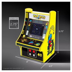 DREAMGEAR My Arcade DGUNL-3290 Pac-Man 40th Anniversary Micro Player Retro Arcade 6.75 hordozható játékkonzol Iroda és számítástechnika - Játék konzol - Kontroller - 499141