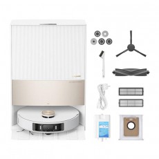 DREAME L20 Ultra robotporszívó, Felmosó funkció, 3,2l automata ürítő állomás, 7000Pa Fehér - Bemutatódarab Háztartás / Otthon / Kültér - Porszívó / takarítógép - Robotporszívó - 509116