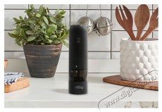 DRIO Akkus elektromos só- és borsőrlő, fekete, 2 db Konyhai termékek - Konyhai eszköz - Só és bors örlő - 527165