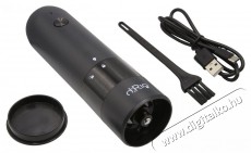 DRIO Akkus elektromos só- és borsőrlő, fekete, 2 db Konyhai termékek - Konyhai eszköz - Só és bors örlő - 527165