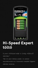 Duracell CEF15 15 perces gyors töltő Akkuk és töltők - Elem méretű akku és töltő - Töltő - 338430