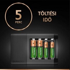 Duracell CEF15 15 perces gyors töltő Akkuk és töltők - Elem méretű akku és töltő - Töltő - 338430