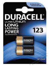 Duracell Ultra Photo 123 Li-ion elem - 2db/bliszter Akkuk &eacute;s t&ouml;ltők - Elem m&eacute;retű akku &eacute;s t&ouml;ltő - Akku - 250269