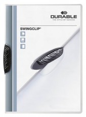 DURABLE Swingclip A4 30lapos fekete clip-mappa Iroda és számítástechnika - Nyomtató - Kiegészítő - 391832