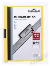 DURABLE Duraclip A4 60lapos sárga clip-mappa Iroda és számítástechnika - Nyomtató - Kiegészítő - 391798