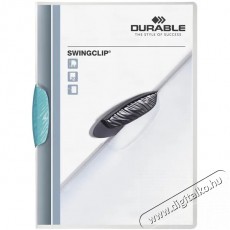 DURABLE Swingclip A4 30 lapos világos kék clip-mappa Iroda és számítástechnika - Nyomtató - Kiegészítő - 391831