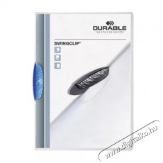 DURABLE Swingclip A4 30lapos kék clip-mappa Iroda és számítástechnika - Nyomtató - Kiegészítő - 391843